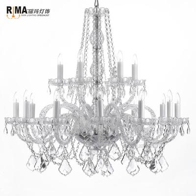 China Unique Art Modern Glass Chandelier China lamparas de techo de luster crystals wholesale modern pendant light for sale