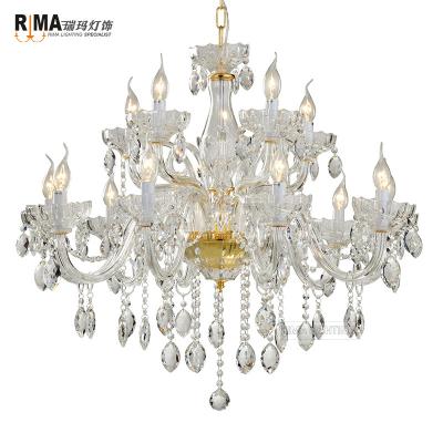 China Unique Modern Art Chandelier k9 Crystal Chandelier For Home Hotel Restration Decoration Pendant Lighting Hardware for sale