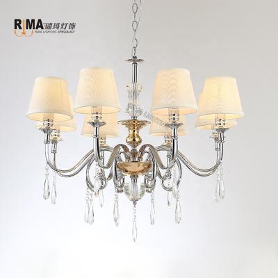 China Unique Art Modern Hot Sale Hotel Project Chandelier Modern Fancy Chandelier Chain Home Light for sale