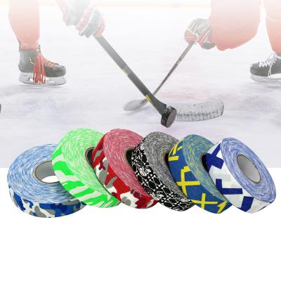 China Wholesale Sports Muscle Band Hockey Stick Elastic Bandage 25m Sticky Paste Anti-Slip Hockey Stick Manufacturer for sale