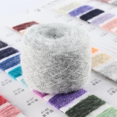 China Green And Eco - Friendly Recyclable Faux Rabbit Fur Anti - Static Warm Fancy Blended Yarn for sale