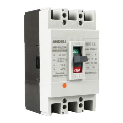 China ANDELI AM1-63L/3300 MCCB Circuit Breaker Price Philippines AM1-63L/3300 for sale