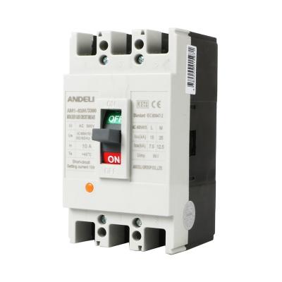 China ANDELI AM1-63M/3300 MCCB Circuit Breaker AM1-63M/3300 for sale