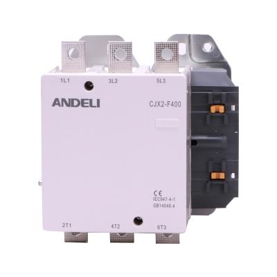 China ANDELI CJX2-F400 400A 380V 20a 1p 1.5p 2p 3p Magnetic Air Conditioner Contactor CJX2-F400 Air Conditioner Contactor 110v 277v for sale