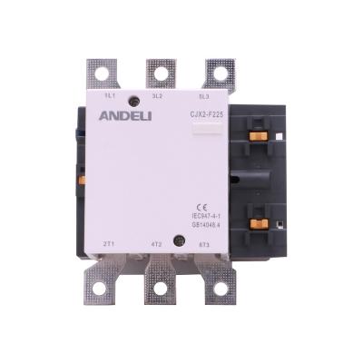 China ANDELI CJX2-F225 AC 225A 380V 3 Phase Magnetic Contactor CJX2-F225 for sale