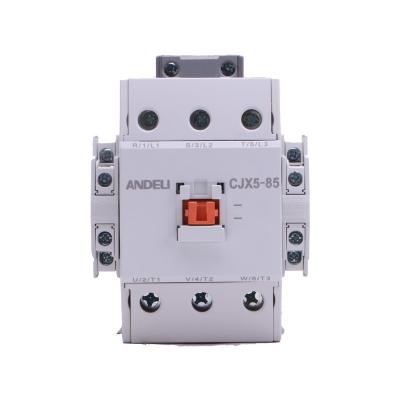 China ANDELI CJX5-85 85A 380V/220V AC Contactor Magnetic Contactor 80a CJX5-85 for sale