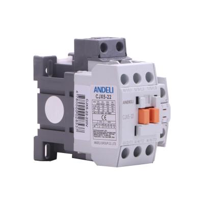 China ANDELI CJX5-22 22A magnetic contactor 220v CJX5-22 lc1d32 for sale