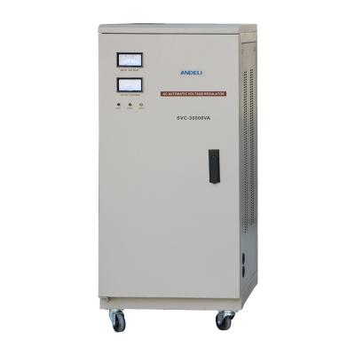 China SVC ANDELI Home Voltage Servo Stabilizer SVC-30000VA for sale