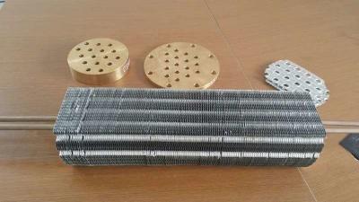 China Heat exchanger with shell and tube design for industrial oil cooler for sale