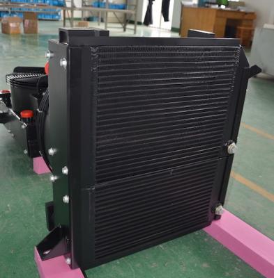 China Customized aluminum welded plate and frame bar plate charge air cooler heat exchanger for sale