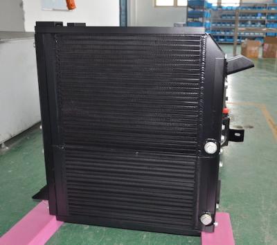 China Aluminum Combined oil cooler radiator for large complex engine cooling solutions for sale