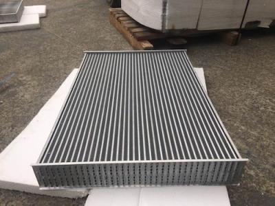 China Aluminum tube fin air to air Heat Exchanger Core for heavy duty charge air coolers for sale