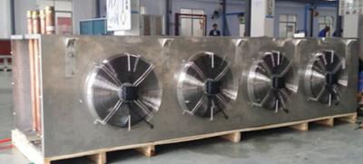 China IVB Series Heavy Commercial Industrial Brine Unit Cooler WIth 4 mm Fin Space with stainless frame for sale