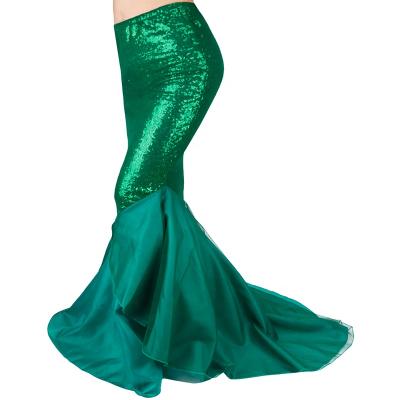 China Women Breathable Ladies Mermaid Skirt Photography Suit Sequined Banquet Performance Costume Cocktail Party Fancy Maxi Skirts for sale