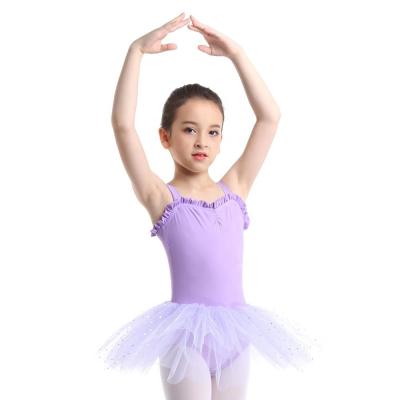 China Mesh Breathable Kids Girls Belly Dance Dress Girls 2020 Ballet Dress Girls Dance Costumes Ruffled Sweetheart Layered Tutu Dresses Performance Wear Dance Clothing for sale