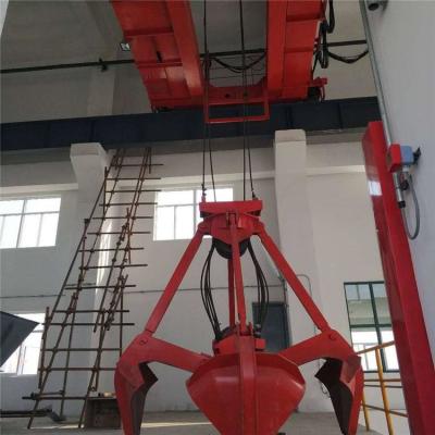 China China's high quality and low price65 ton garbage grab bridge double beam crane, power plant double beam crane, grab dou for sale