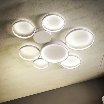 China Modern Indoor Led Ceiling Light Round Shape Modern Acrylic Popular LED Light For Bedroom for sale