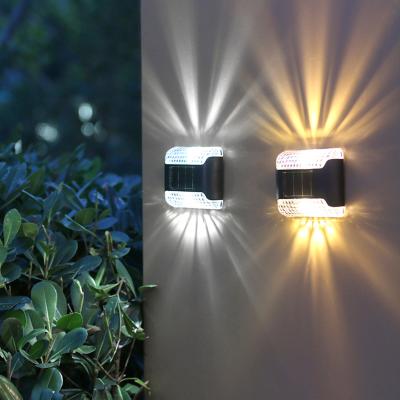 China Aluminum Alloy Solar Wall Lights Outdoor Garden Porch Fence Wash LED for sale