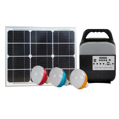 China ABS 3 Bulb Solar System for sale