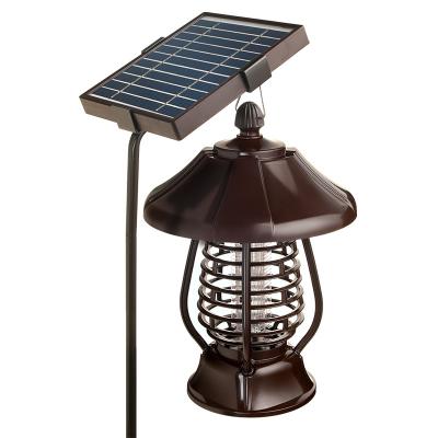 China 3W 6V 2000mah Solar Mosquito Lamp Garden Balconies Solar Powered Mosquito Killer for sale