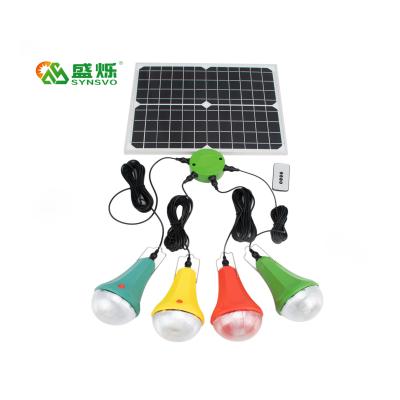 China 20W 5V Mono Panel 52SMD LED Portable Solar Bulbs With Battery On Grid Solar System for sale