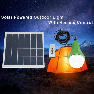 China 2600mah 6 Watt 5 Volt Portable Solar Bulbs With Solar Panel for sale