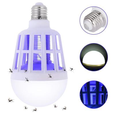 China Led Bulb Mosquito Killer Uv Lamp 2 In 1 Nightlight 15W 220v for sale