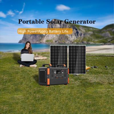 China 230V 1000W Portable Solar Generators Photovoltaic Household Solar Generator for sale