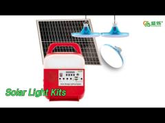 Home Solar Light Kits DC12v 25w Mp3 IP65 Mini Portable High Safety