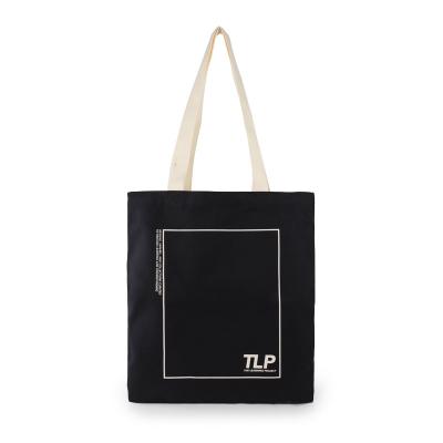 China Custom Size Eco-Friendly Printed Logo Recycled Sample Natural Cotton Canvas Tote Shopping Bags For 4 To 8 Days for sale