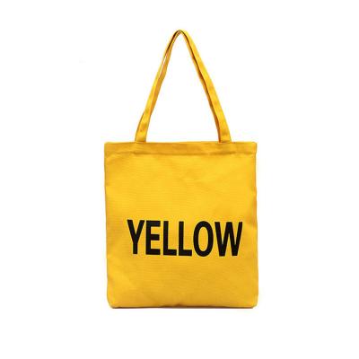 China Custom Printed Letter Recycled Reusable Eco-Friendly Eco-Friendly Logo Cotton Canvas Tote Bag With Zipper for sale