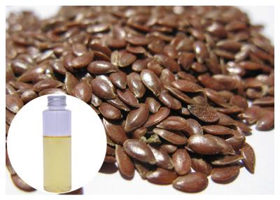 China Food Grade Ecocert Organic Flaxseed Oil , Flaxseed Oil Supplements Transparent Liquid for sale