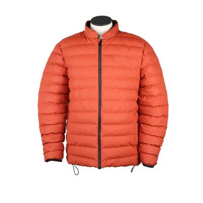 China Anti-wrinkle custom OEM PU  padded raincoat waterproof down jacket  not only clothing but also rain wear for sale