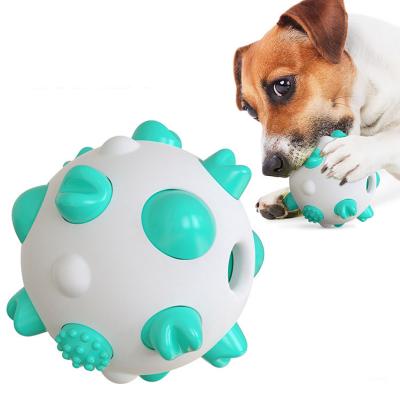 China Creative Interactive Chewing Toy Teeth Brush Outdoor Indoor Pet Design Pet Design Durable Spherical Durable Cute Ball Stored for sale