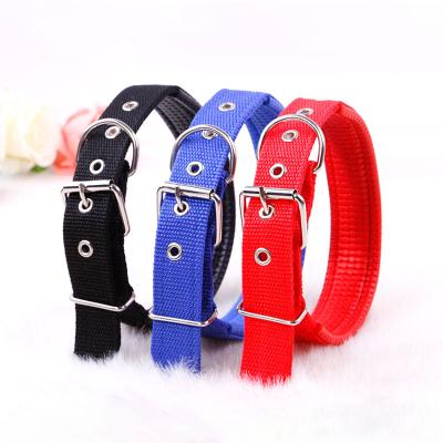 China Quick Release Pet Supplies Custom Adjustable Dog Collar Dog Nylon Pet Collar for sale