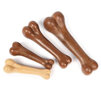 China Hot Selling Viable Molar Dog Teeth Flavor Interactive Pet Stick Bone Molar Dog Bite Toys Durable Dog Training Chew Toy for sale