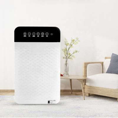 China Household commercial public remote control formaldehyde air purifier location Hepa lamp light purecare UV air purifier for home for sale