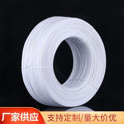 China PP PE Durable 3mm/4mm/5mm Core Nose Clip Wire/Plastic Single Or Double Ring Nose Wire In China for sale