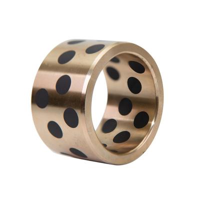 China High Quality Machined Bronze Bearing Of Building Material Stores Self-Lubricating Bushing Graphite for sale