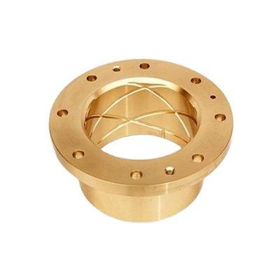 China Excavator Engine Parts Best Sellers Steering Support Bronze Bushing Cylindrical Brass Bushing With Flange for sale