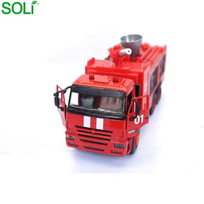 China Sound Lightweight Toy 1:38 Engines China Tractor Diecast Small Toy Fire Truck Model for sale