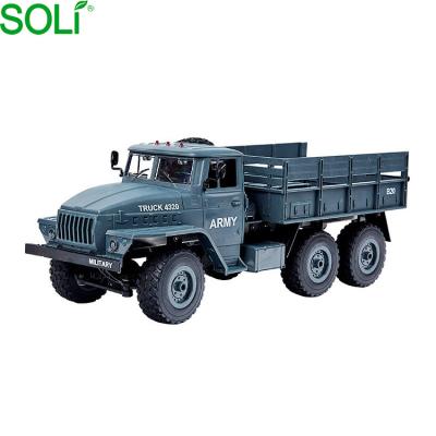 China RC Hobby Vehicle Off-Road Power Climbing Car Model Children Boy Truck Toy Remote Control Car Charging Six Drive Army Cards for sale