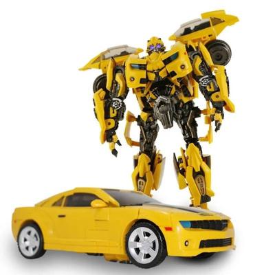 China Cool Cartoon Toy BMB Kid's Toy Yellow Bee Deformation Beetle Car Robot Toys Movie Figure Robot Toys For Boy for sale