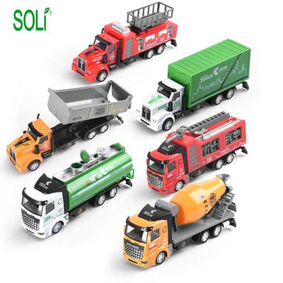 China Gift Fire Fighting Truck Mixer Truck Toys Car For Children Plastic Toy Car Toys for sale