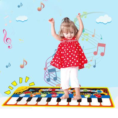 China Toy Portable Dancing Piano Music Educational Mat for Baby Christmas Birthday Festival Gift Playmat for sale