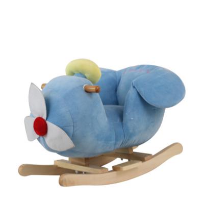 China Ride On Toy JIANLIN Hot Selling Toddler Cartoon Car Rocking Chair Christmas Gift Wooden Climbing Educational Toy for sale