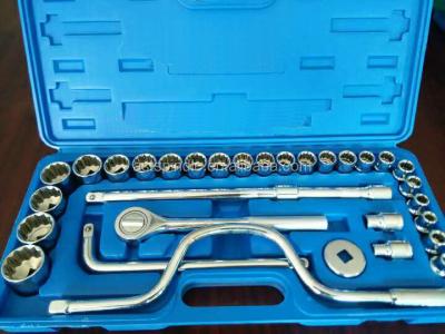 China Car Set 32pcs Socket Wrench Reparing Wrench Set For Car Tools In Tool Box for sale