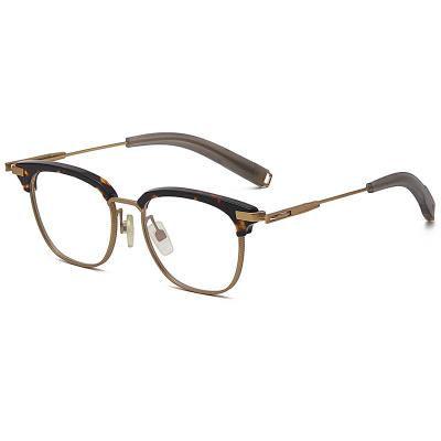 China Shenzhen Factory Acetate Frames High Quality Optical Eyewear Glass Fashion Eyewear And Titanium for sale