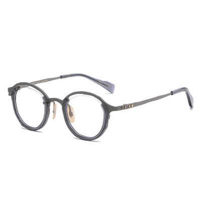 China For reading glasses 10 years experience optical frames industry china wholesale titanium acetate glasses CS0055 for sale