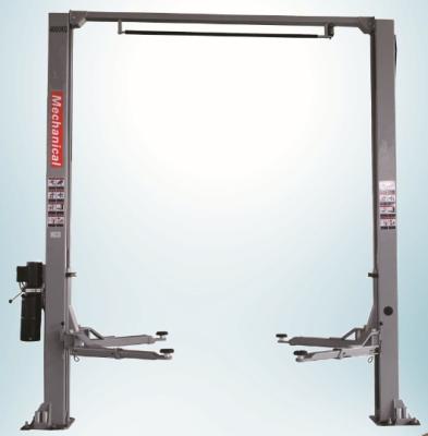 China Top Selling Car Lifts 4000kg/1800mm Gantry Auto Lift Manual Lock Release Clear Floor 2 Post Car Lift for sale